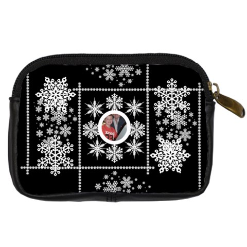 Midnight Snowstorm Camera Case 2 By Catvinnat Back