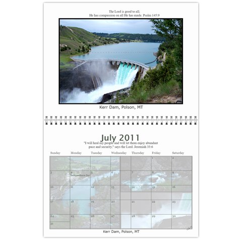 Nw Montana 2011 Calendar (gallery Praise Version) By Wendi Giles Jul 2011