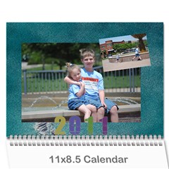 2011 - Wall Calendar 11  x 8.5  (12-Months)