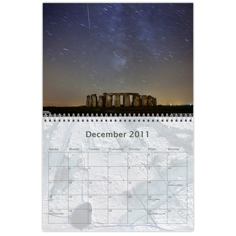 2011 Calendar By Jessica Jere Dec 2011