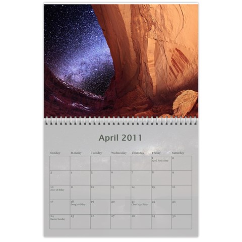 2011 Calendar By Jessica Jere Apr 2011
