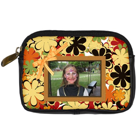 Tangerine Breeze Camera Bag 2 By Lisa Minor Front