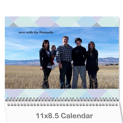 2011 Hunnell Calendar By Susan Cover