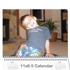 kalendar - Wall Calendar 11  x 8.5  (12-Months)