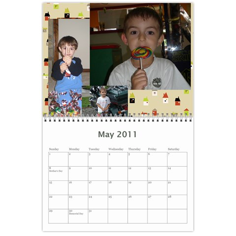 Kalendar By Radoslava May 2011