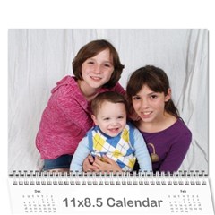 calendar - Wall Calendar 11  x 8.5  (12-Months)