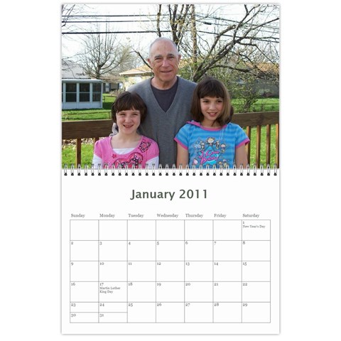 Calendar By Nikki Jan 2011