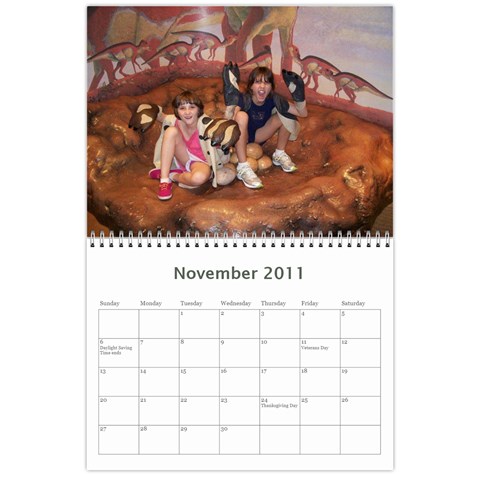 Calendar By Nikki Nov 2011
