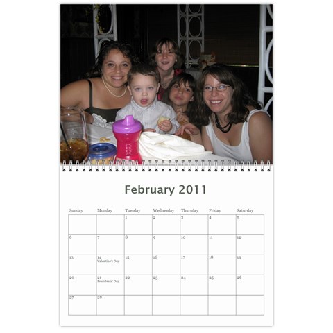 Calendar By Nikki Feb 2011