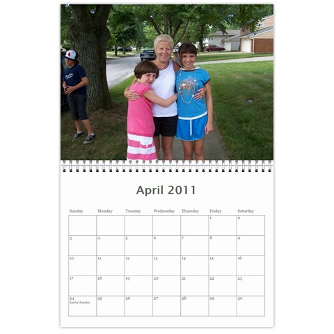 Calendar By Nikki Apr 2011