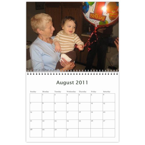 Calendar By Nikki Aug 2011