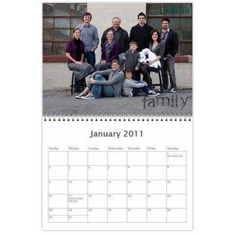 2011 Mjs Calendar By Getthecamera Jan 2011