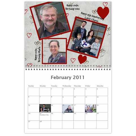 2011 Mjs Calendar By Getthecamera Feb 2011