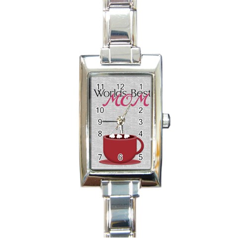 Worlds Best Mom Cocoa Watch By Lisa Minor Front