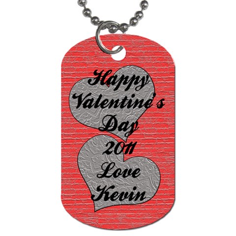 Valentinedogtag By Patti And Michelle Back
