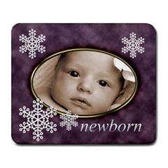 newborn baby mouse mat - Large Mousepad