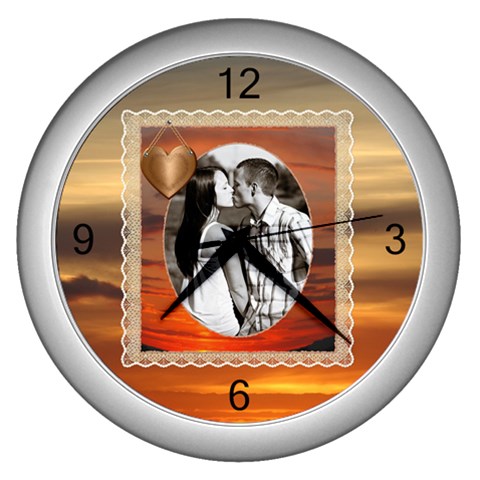 Sunset Clock By Lil Front