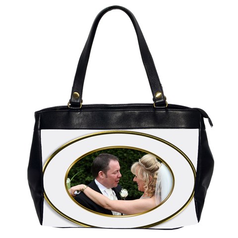 Perfect Day Wedding Oversized Office Handbag By Catvinnat Front