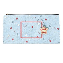 With Love blue - Pencil Case