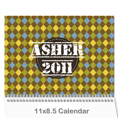 Asher 2011 Calendar By Mai D Cover