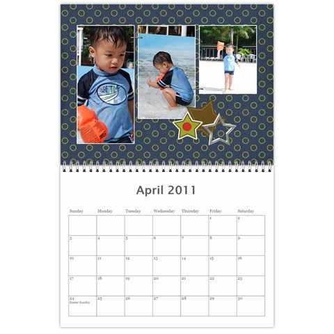 Asher 2011 Calendar By Mai D Apr 2011