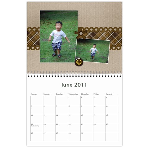Asher 2011 Calendar By Mai D Jun 2011