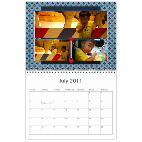 Asher 2011 Calendar By Mai D Jul 2011