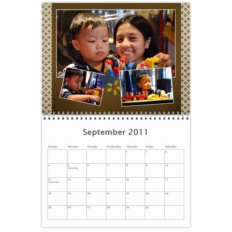 Asher 2011 Calendar By Mai D Sep 2011