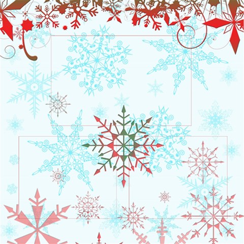 2 Of 2 Snowflake Scrapbook Page By Ivelyn 12 x12  Scrapbook Page - 1