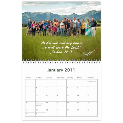 Myers Calendar 2010 By Mary Jan 2011
