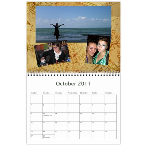 Dad Calendar By Cori Oct 2011