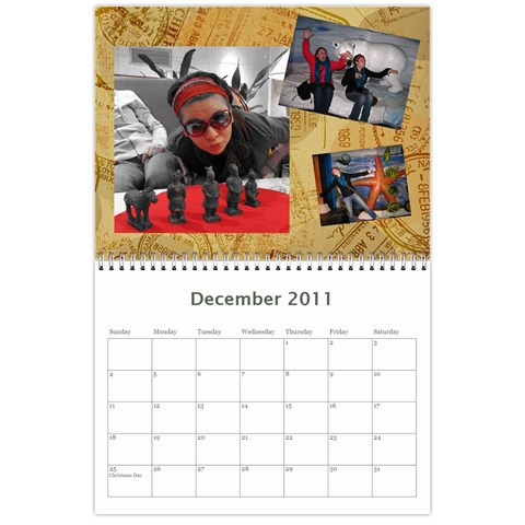 Dad Calendar By Cori Dec 2011