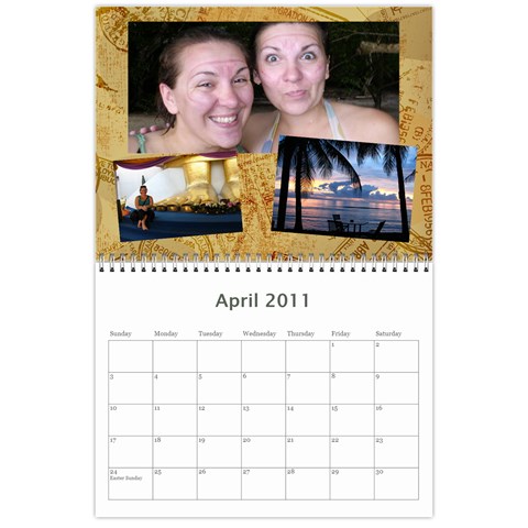 Dad Calendar By Cori Apr 2011