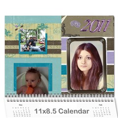 moms calendar 2011 - Wall Calendar 11  x 8.5  (12-Months)