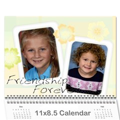 calander 2011 - Wall Calendar 11  x 8.5  (12-Months)