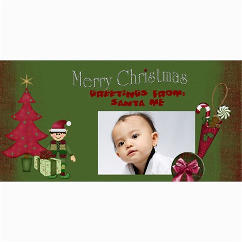 Custom 4  X 8  10 Christmas Photo Cards By J A N B 8 x4  Photo Card - 3