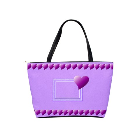 Purple Hearts Bag By Daniela Back
