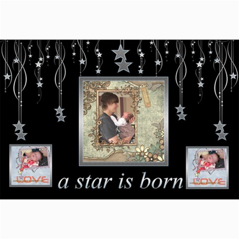 A Star Is Born Newborn Baby Poster By Catvinnat 30 x20  Poster - 1