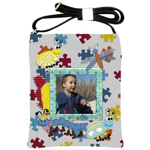 Silly Summer Fun Sling Bag 1 By Lisa Minor Front