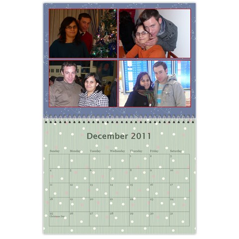 Calendar Eliza By Damaris Dec 2011