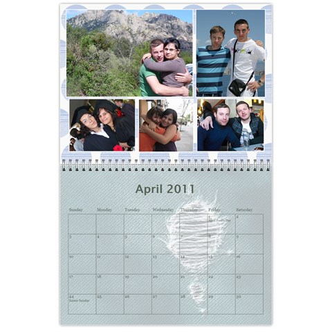 Calendar Eliza By Damaris Apr 2011