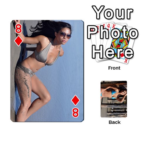 Bikini Cards By Kesma Front - Diamond8