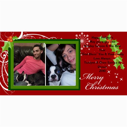 Xmas Card By Tonilynn 8 x4  Photo Card - 7