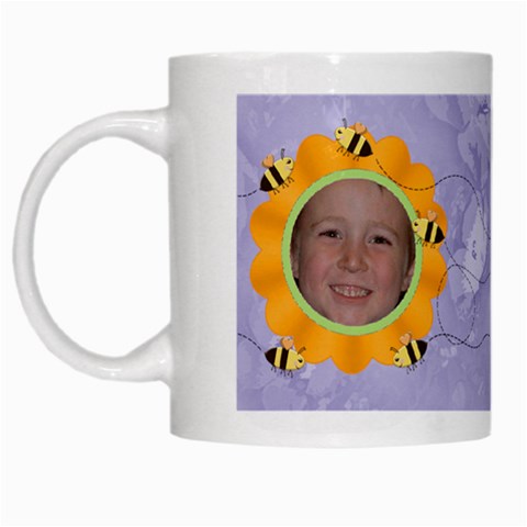 Grandma s Sweet Honey Bees Mug Purple 4 By Chere s Creations Left