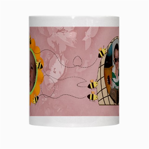 Grandma s Sweet Honey Bees Mug Peach 4 By Chere s Creations Center