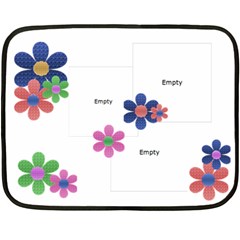 Flowers blanket - Fleece Blanket (Mini)