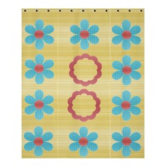 MY FLOWERS - shower curtain - Shower Curtain 60  x 72  (Medium)