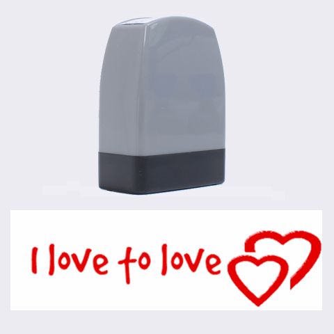 Love To Love By Daniela 1.4 x0.5  Stamp