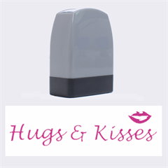 hugs & kisses - Name Stamp