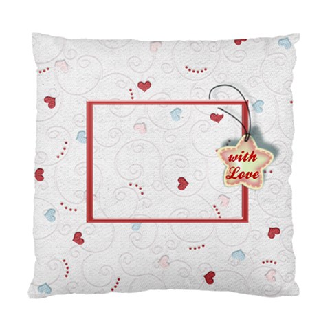 With Love Pillow By Daniela Front